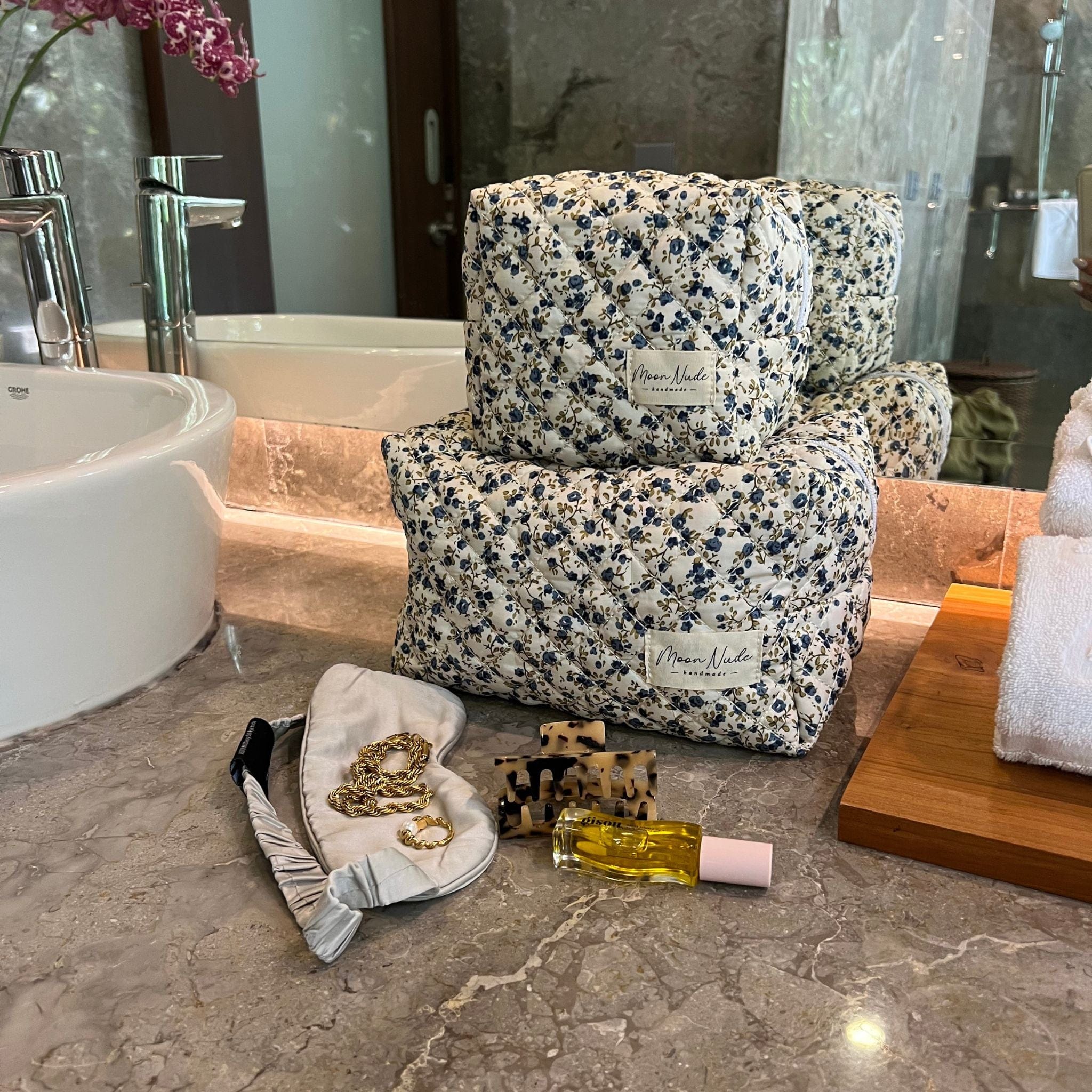 Moon Nude Spring Mini Makeup Bag