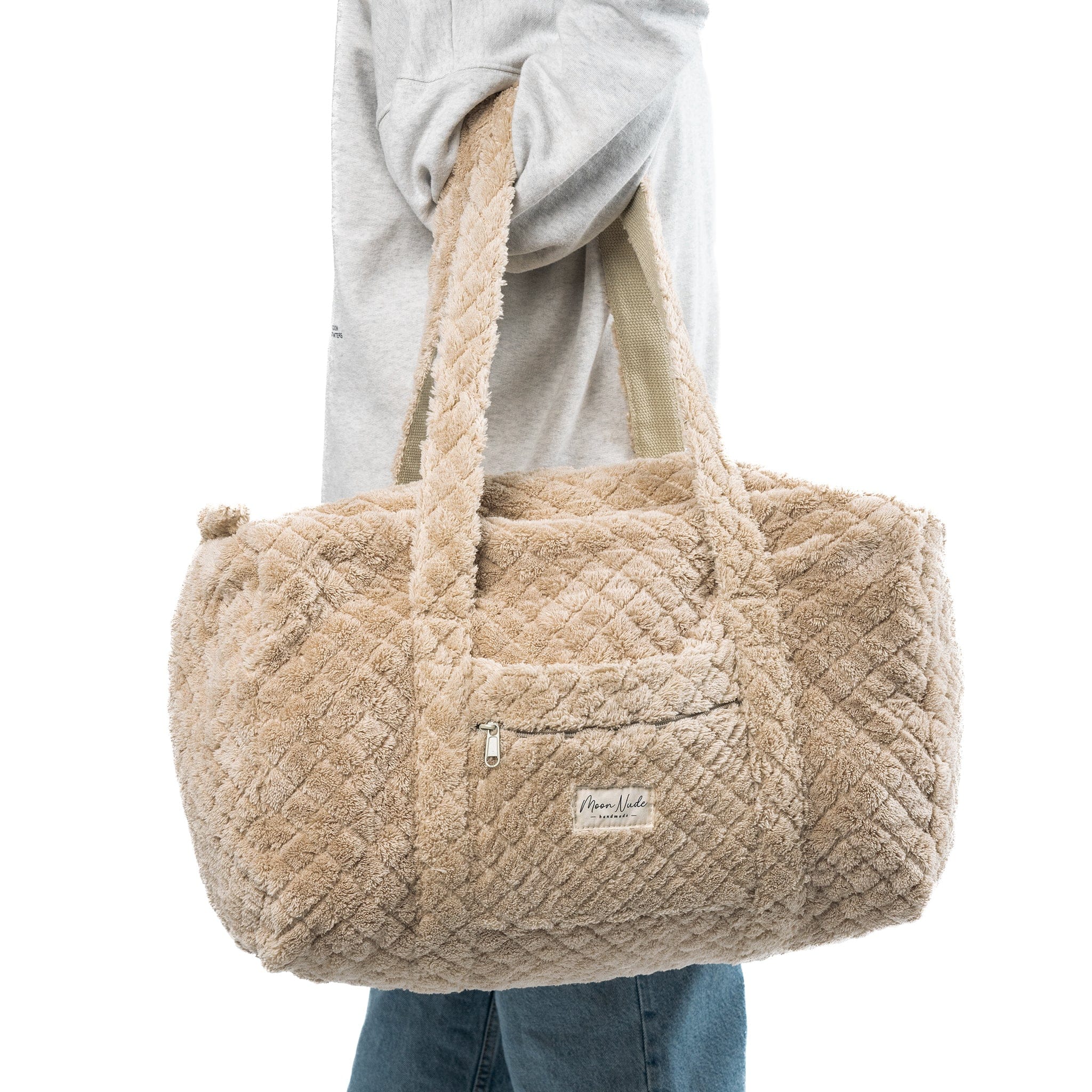 Moon Nude Teddy Large Duffel Bag