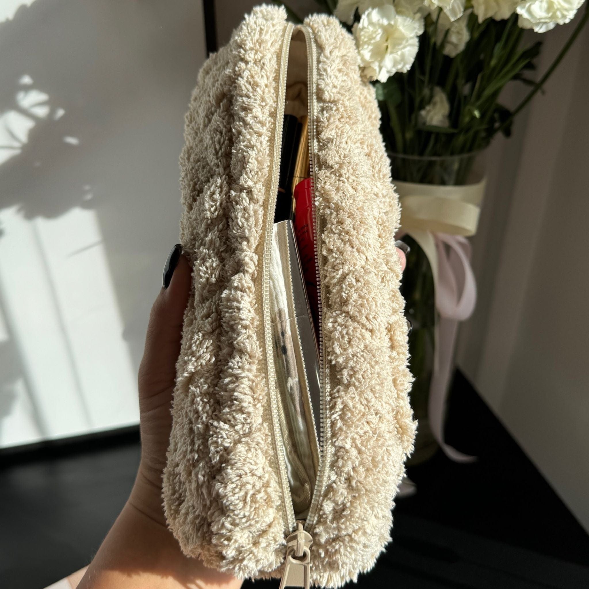 Moon Nude Teddy Pencil Case