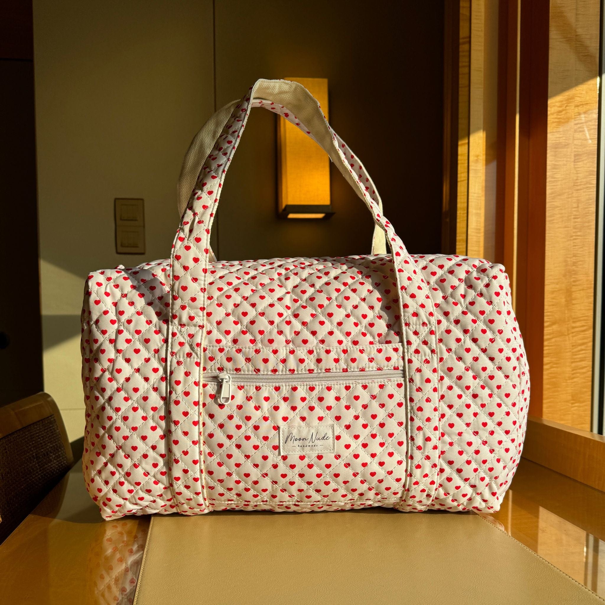 Moon Nude Valentine Large Duffel Bag