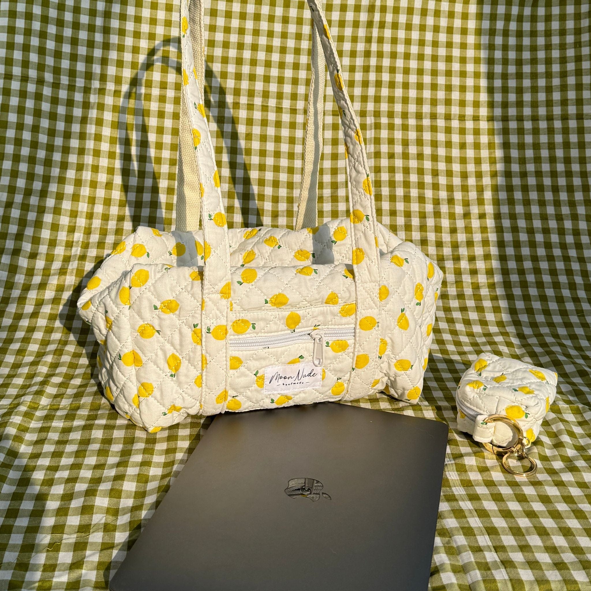 Moon Nude Lemonade Mini Duffel Bag